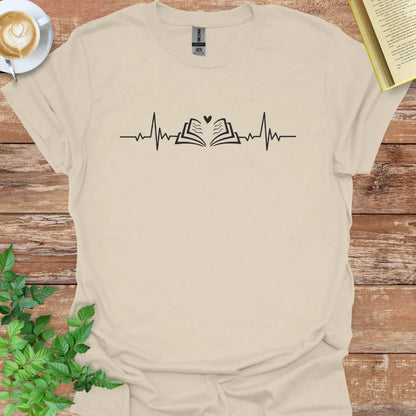 Book Heart Beat T-Shirt