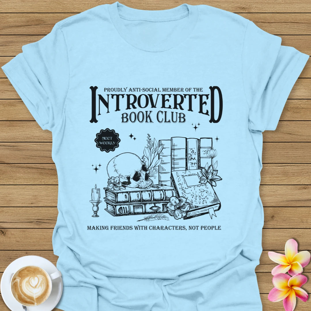 Introverted Book Club T-Shirt