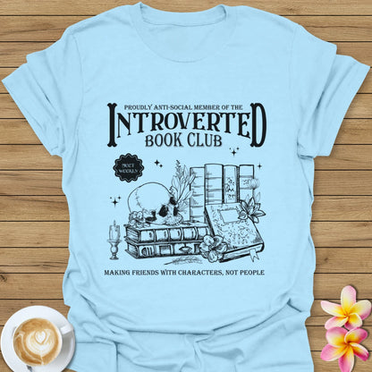 Introverted Book Club T-Shirt