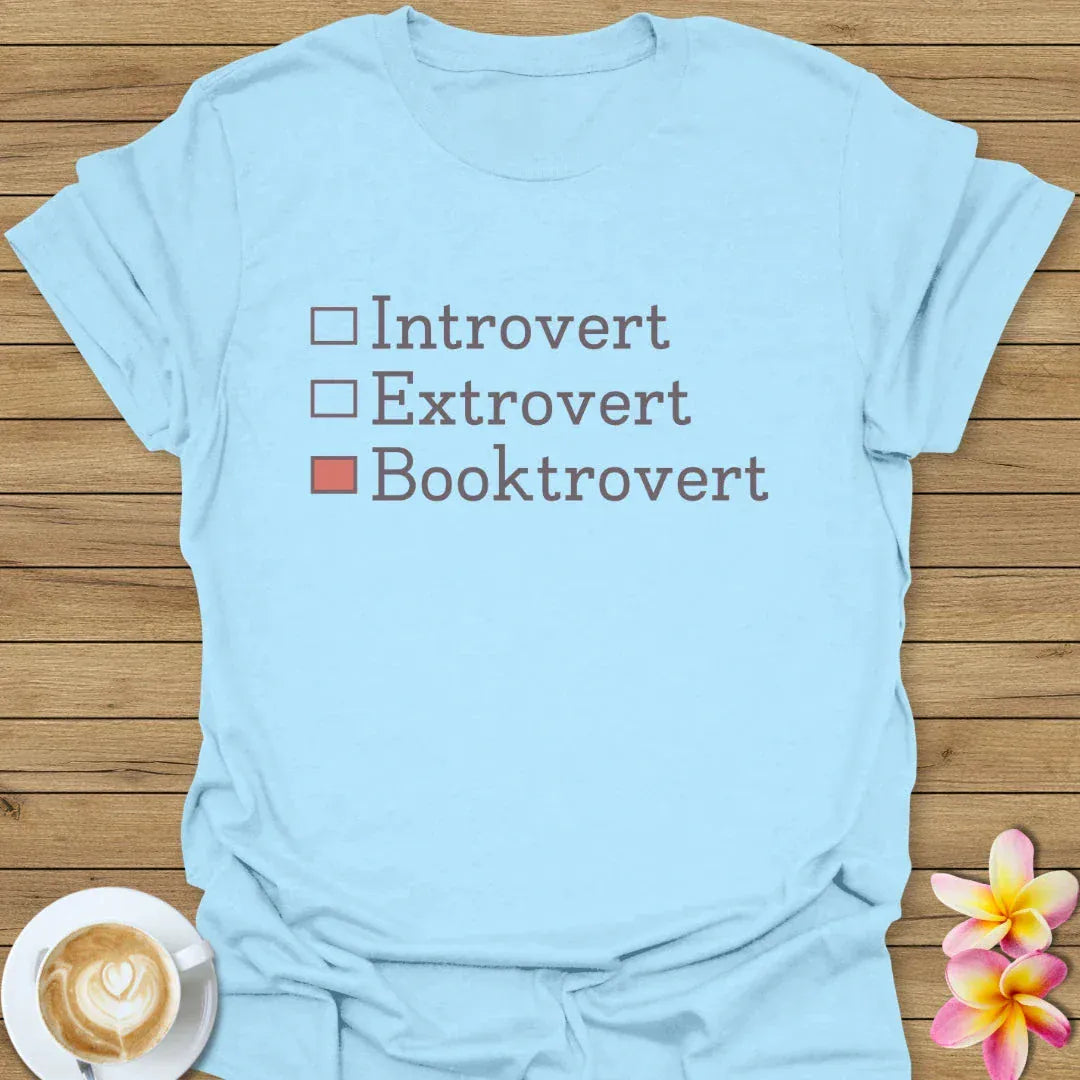 Introvert Extrovert Booktrovert T-Shirt