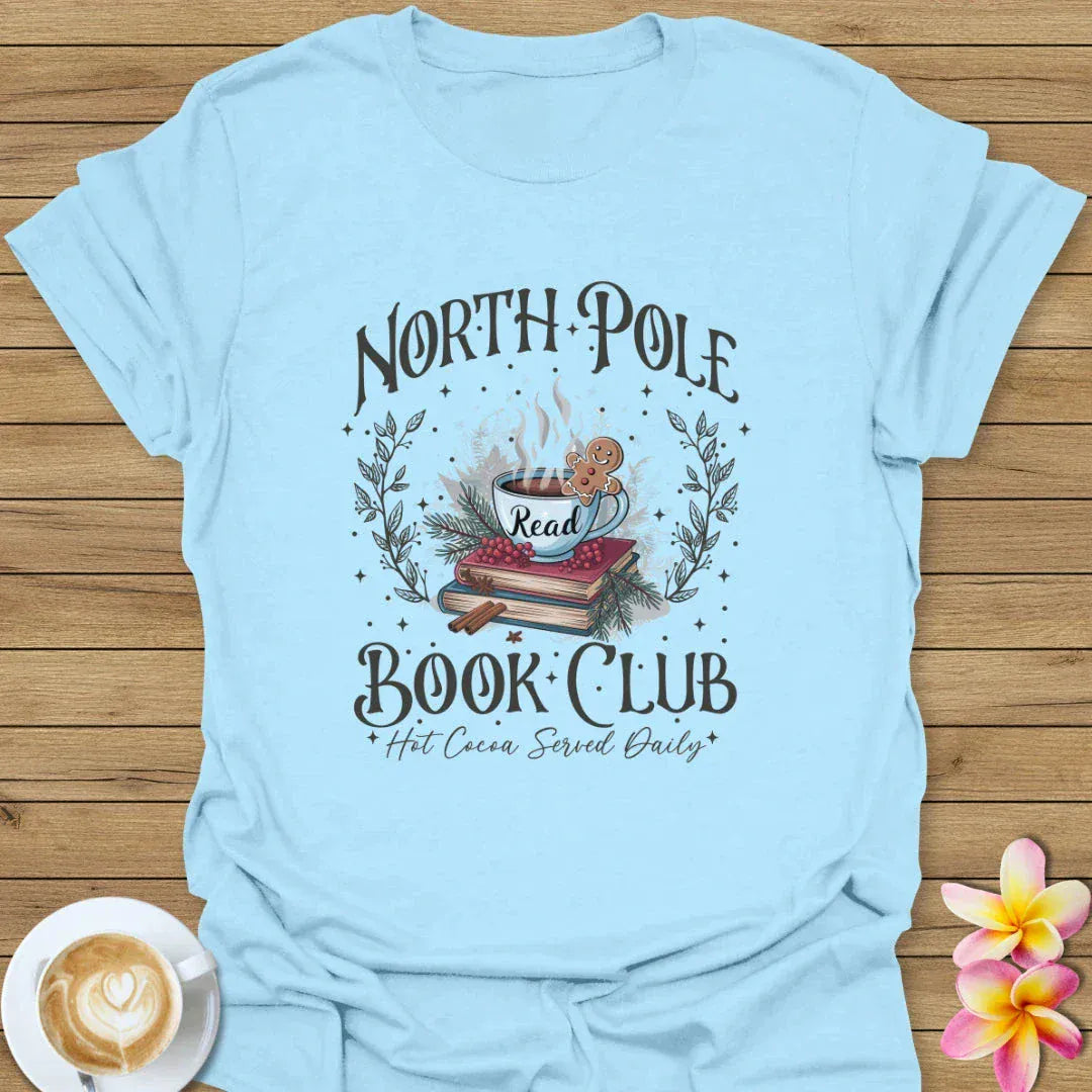 North Pole Book Club T-Shirt