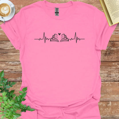 Book Heart Beat T-Shirt