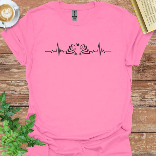 Book Heart Beat T-Shirt